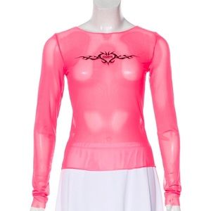 I.AM.GIA
Lennox Mesh Top
